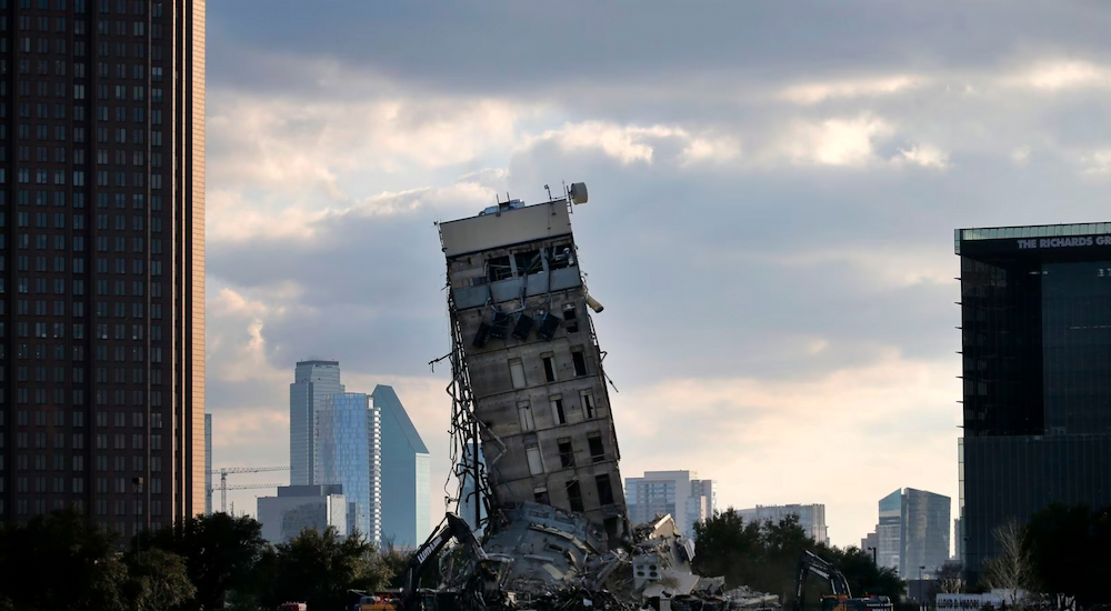 In a year of negative news, ‘Leaning Tower of Dallas’ tilted toward the positive